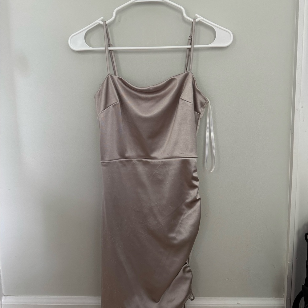 B.Darlin rose metallic dress - XsS